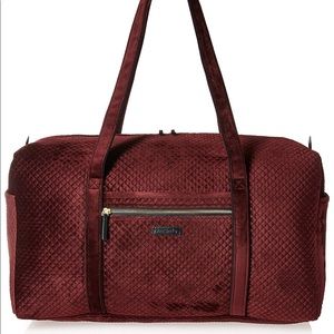 Vera Bradley (Chocolate raisin) Large duffel bag